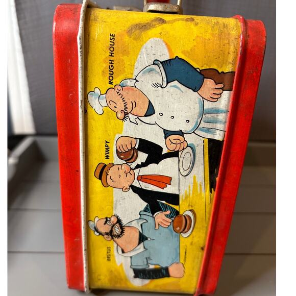 1980 Vintage Popeye Metal Lunchbox - Picture 5 of 7